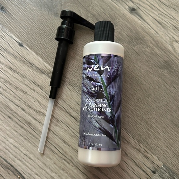 WEN Other - Wen Faith restorative cleansing conditoner 16oz NEW sealed with pump